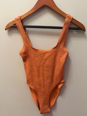 Bond Eye Women's Mara One-Piece Swimsuit Orange One Size